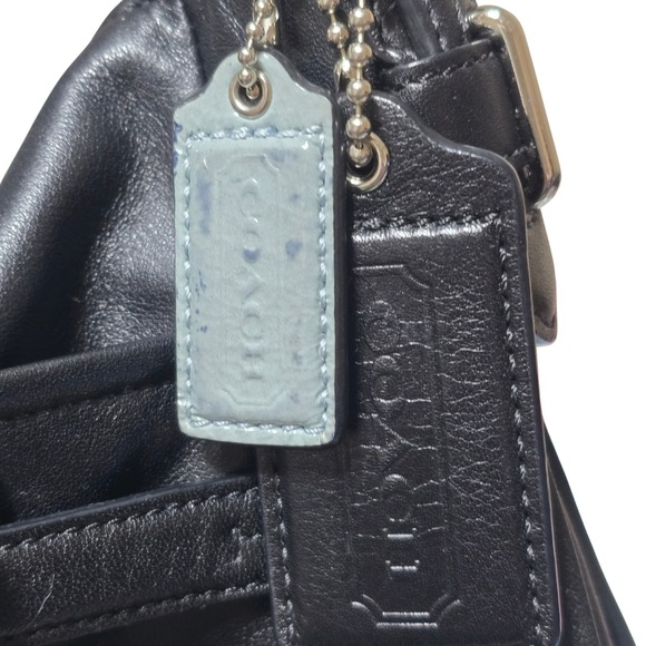 Coach‎ Chelsea Ashlynn Hobo Black Leather 17816 - Picture 9 of 15